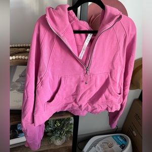 Lululemon Half Zip Scuba Hoodie